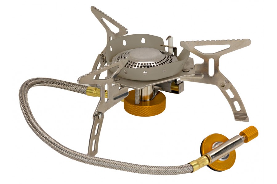 Foldable stove found within DofE kit.